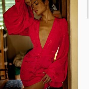 Rat & Boa Isabella Red Dress - Size Small - NWT